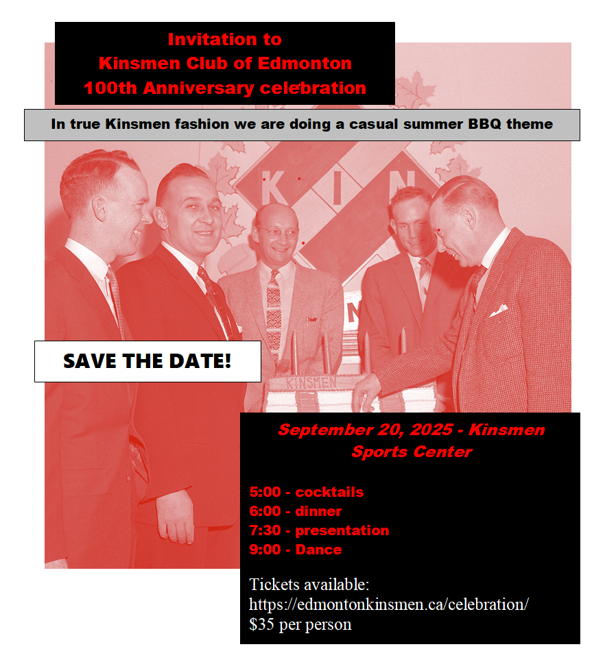 Edmonton Kinsmen 100th Anniversary