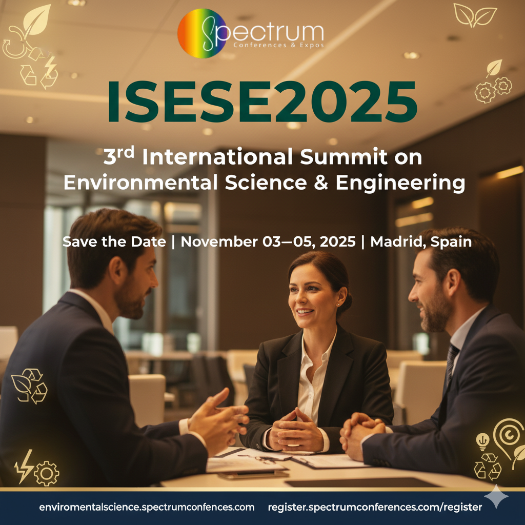 3rd International Summit on Environmental Science and Engineering